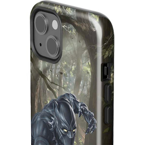 Marvel Black Panther In the Jungle iPhone 15 Impact Case